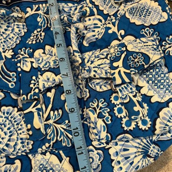 Vera Bradley Crossbody Adjustable Hobo Bag (Blue Lagoon) - Picture 6 of 9